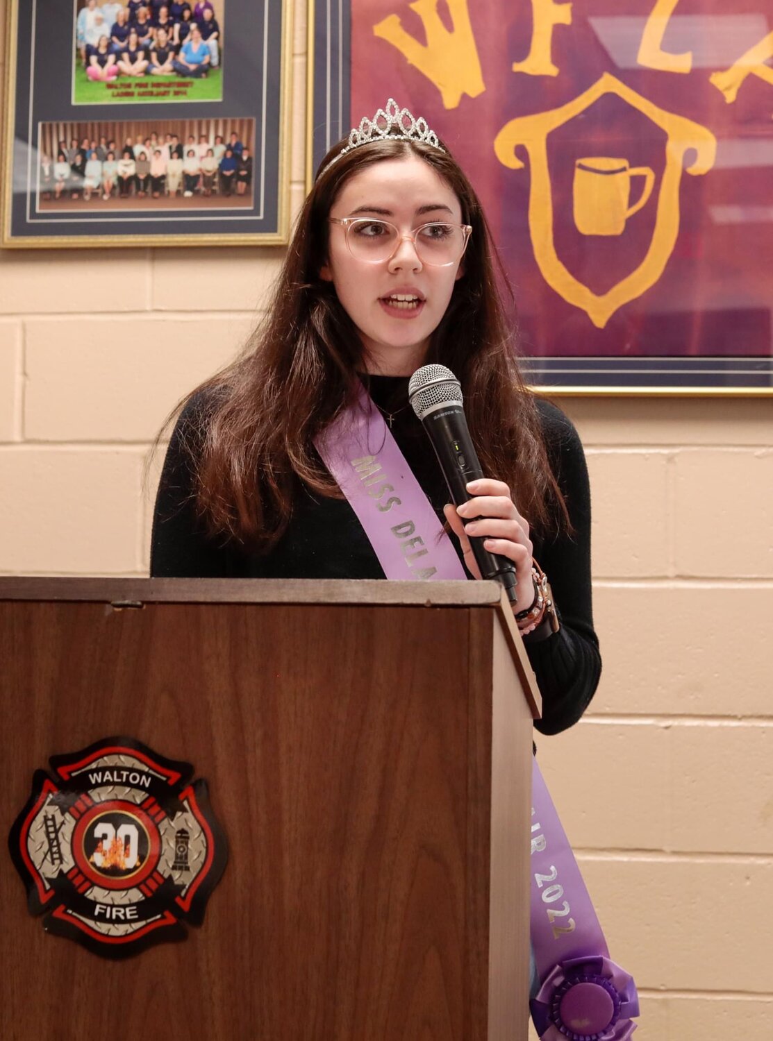 Promoting the fair is among the duties of Miss Delaware County.